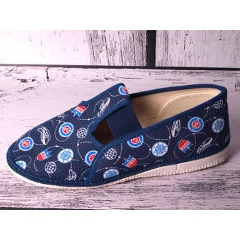 Chlapecké bačkory Bačkůrky papučky bačkory HP Čechtín 555 tm. letecké velikost: 29,5