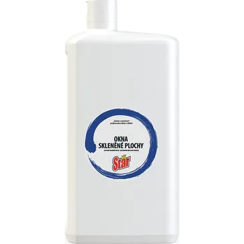 Čisticí prostředek na okna STAR skleněné plochy 1l