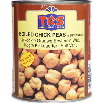 Konzervovaná luštěnina TRS Cizrna ve slaném nálevu 800 g