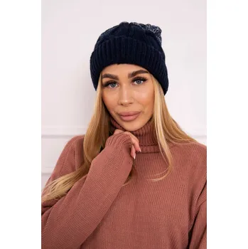 Čepice Fleecová čepice Alice K248 denim+blue UNI