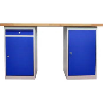 Dílenský stůl Enprag Dílenský stůl CE15_1PD - 1x zásuvka + 2x dveře