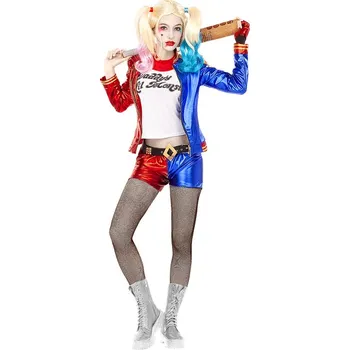 Funiglobal - Kostým Harley Quinn - Sebevražedný oddíl - XXL