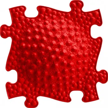 Muffik - ortopedická podlaha Pobřeží tvrdé Červená MFK-009-2-1-01