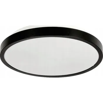 Lampička Forever Light LED stropní světlo PLAFON UFO II 18W 230V 4500K černá barva rámečku, 63mm x 280mm