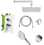 EBS Podomítkový set baterie + příslušenství, chrom KMPL4 KMPLEBS4