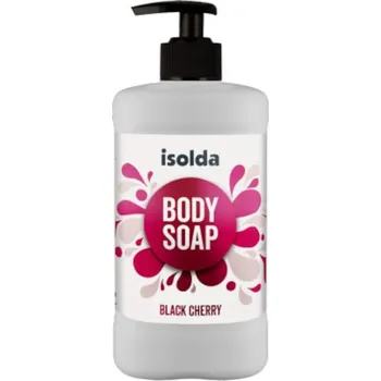 Mýdlo Isolda tekuté mýdlo Black cherry s pumpičkou | 400ml