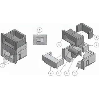 Kotel VYZDIVKA HORNI PREDNI U38 V.C.25341 VIADRUS 27896