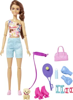 Panenka Mattel Barbie Wellness panenka sportovní den HKT91