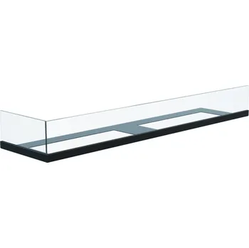 Krbové nářadí KRATKI Bezpečnostní sklo do krbu Delta 900 levý