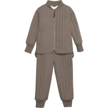 dívčí zimní kombinéza EN-FANT Termo souprava Chocolate Chip 116 (doporučená výška 114-121cm)