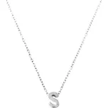 NUBIS® Stříbrný náhrdelník - písmeno - NB-2196-S