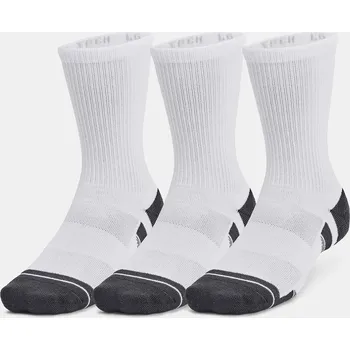 Pánské ponožky Unisexové ponožky Under Armour UA Performance Tech C 1379512-100 Bílá MD