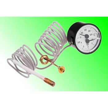 Kotel PROTHERM Termomanometr TG pro starší modely elektrokotlů PROTHERM. Rozsah 0-4 bar a 0-120°C