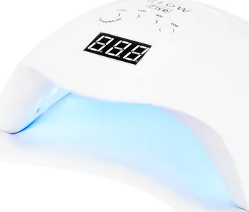 UV lampa na nehty Glow Five UV Dual LED lampa na nehty 48 W bílá