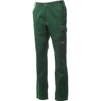 montérky Pracovní kalhoty Payper WORKER Barva: Zelená, Velikost: 4XL