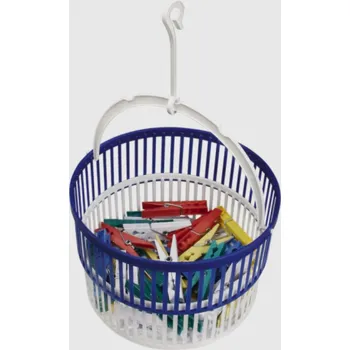 Kolíček na prádlo Košík s kolíčky 50 ks plast