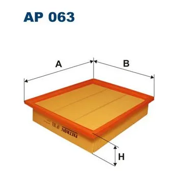 Vzduchový filtr Vzduchový filtr FILTRON (AP063)
