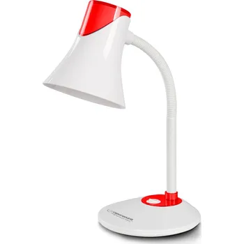 Lampička Stolní lampa Esperanza E27 POLARIS ELD111R červené
