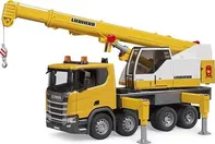 Bruder 03571 Scania Super 560R Liebherr autojeřáb se světelným a zvukovým modulem