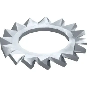 Matice OBO Bettermann DIN 6798 A M10 G 3404102 vějířovitá podložka vnitřní Ø: 10.5 mm M10 DIN 6798 ocel 100 ks