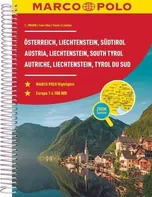 Autoatlas: Rakousko, Lichtenštejnsko, Jižní Tyrolsko 1:200 000 - Marco Polo (2023)