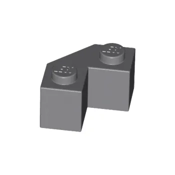 Dětské zboží 87620 Dark Bluish Gray Brick, Modified Facet 2 x 2 (Tmavě modrošedá cihla, modifikovaná fazeta 2 x 2)