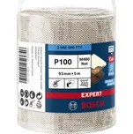 Role brusné mřížky na barvu na dřevu a tvrdé dřevo pro vibrační brusky Bosch EXPERT M480 - 93mm, 5m, hr.100 (2608900777)