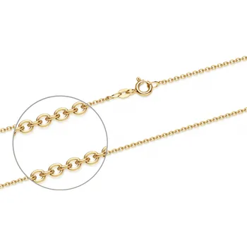 Řetízek SOFIA zlatý řetízek forzatina R-AU-FOR-1,4-YG38-45