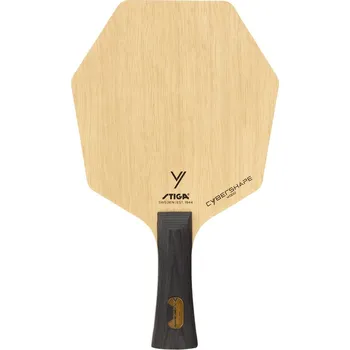 Pingpongová pálka Dřevo STIGA Cybershape Wood CWT rovné (ST)