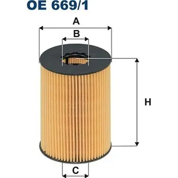Olejový filtr Olejový filtr FILTRON (OE669/1)