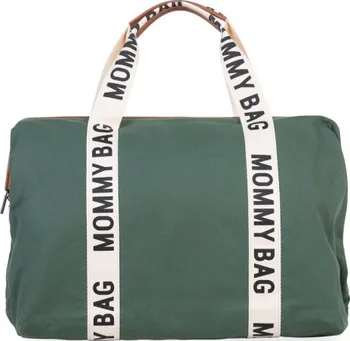 Přebalovací taška Childhome Mommy Bag Signature Canvas Green