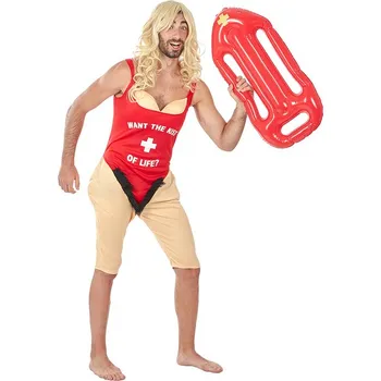 Karnevalový kostým Funiglobal - Kostým Baywatch pro muže - S-M