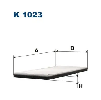 Vzduchový filtr Filtr, vzduch v interiéru FILTRON (K1023)