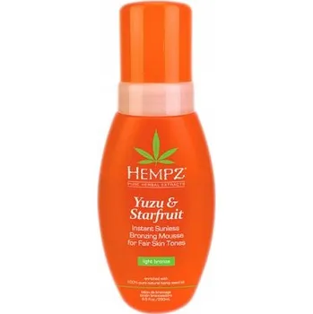 Samoopalovací přípravek Samoopalovací pěna pro světlou pokožku - yuzu a starfruit 250 ml