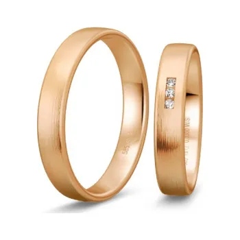 Prsten BREUNING zlaté snubní prsteny BR48/04413RG
