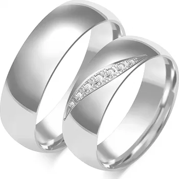 Prsten SOFIA zlatý dámský snubní prsten ZSO-350WWG