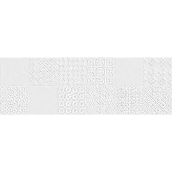Stavební materiál EBS Glaciar dekor 30x90 syrma bílý matný GLAD3090SYM