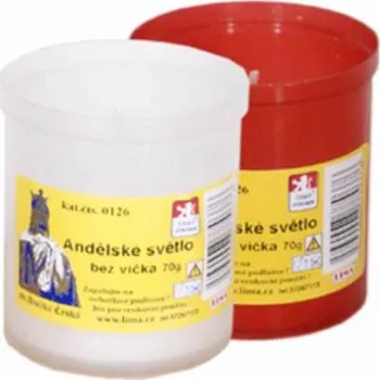Svíčka Andělské světlo bez víčka 70g