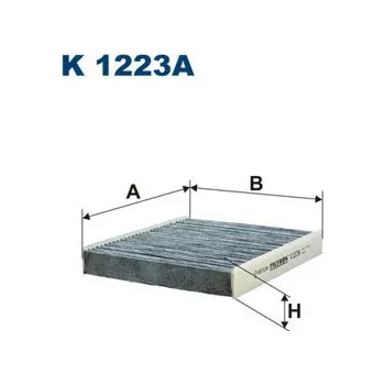 Autodíl Filtr, vzduch v interiéru FILTRON (K1223A)
