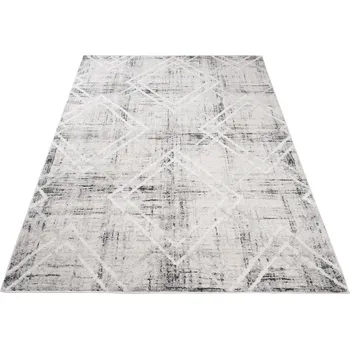 Koberec Moderní koberec Sparta - čtverce 1 - šedý Rozměr koberce: 140x200 cm