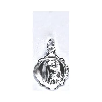 Přívěsek Stříbrný přívěsek Madonka - P123 (Stříbrný přívěsek medailon Madonka)