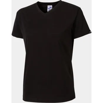 Dámské tričko Dámské tričko JOMA VERSALLES SHORT SLEEVE T-SHIRT BLACK Velikost: S, Barva: BLACK