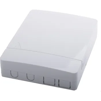 Elektrická zásuvka Masterlan FBOXSCLCD2+2 - FTTH optická zásuvka, 2xSC/LC duplex + 2x otvor