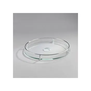 Nábytkové kování Kuchyňský sloup- polička centrál otočná sklo @350, chrom