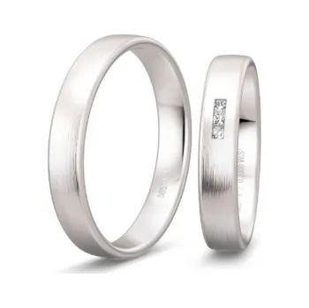 Prsten BREUNING zlaté snubní prsteny BR48/04403WG