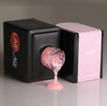 Umělé nehty Laif Gel lak třpytivý SOL - 456 Glim 10ml