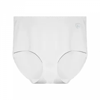 Kalhotky Gaubert Bezešvé kalhotky s vyšším pasem GBTW-002 Barva/Velikost: bílá / L/XL