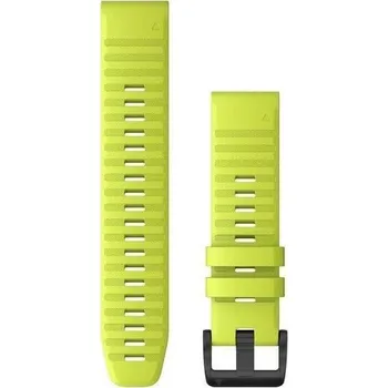 Řemínek na hodinky Řemínek Garmin QuickFit (22 mm), silikonový - žlutý
