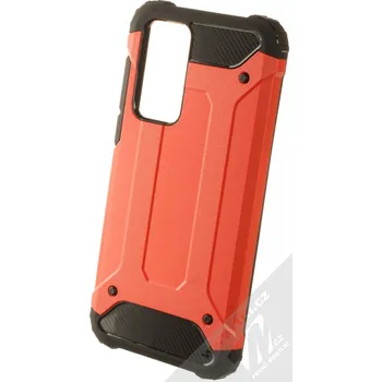 Pouzdro na mobilní telefon 1Mcz Armor odolný ochranný kryt pro Huawei P40 šípkově červená černá (rosehip red black)