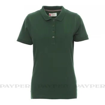 pracovní tričko Dámská polokošile Payper VENICE LADY Barva: Zelená, Velikost: 2XL